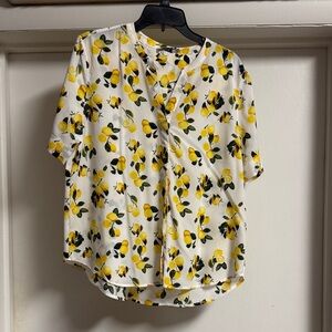 Lemon Pattern Women's Blouse
